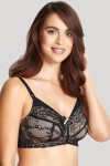 Dojčiacia podprsenka Panache Sophie Nursing black/chai 5821 75DD