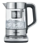 Severin WK 3422 strieborná / Rýchlovarná kanvica / 3000W / 1.7 l / nerez + sklo (WK 3422)