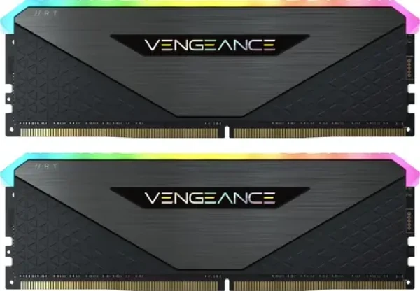 Corsair Vengeance RGB RT Gunmetal 32GB (2x16GB) 3200MHz / DDR4 / PC4-25600 / CL16-20-20-38 / 1.35V / XMP2.0 (CMN32GX4M2Z3200C16)