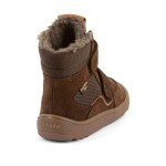 Chlapčenské zimné barefoot topánky TEX WINTER Dark Brown Froddo G3160247-17 - 30