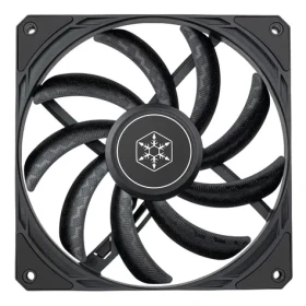 Silverstone Air Slimmer 140 čierna / 140mm / Fluid Dynamic Bearing / 33 dB @ 1700 RPM / 82 CFM / 4-Pin PWM (SST-AS140B)