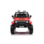 Mamido Mamido Elektrické autíčko OFF ROAD EXTREME 4x4 červené 24V | 200W | 50 kg | EVA | LED | 2,4 Ghz | ECO koža