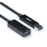 CLUB3D CAC-1411 predlžovací kábel USB-A M/F čierna 5m / 10Gbps (CAC-1411)