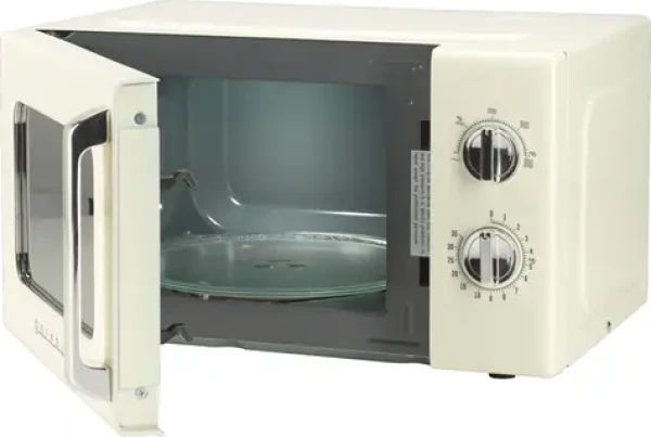 Gorenje MO20E1HRL biela/krémová / Mikrovlnná rúra / 700 W / 20 l / otočný tanier / 5 úrovní výkonu (896873)