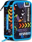 MITAMA Triplo CyberPlay / Školský peračník / trojposchodový / 47 ks školských potrieb (64863)