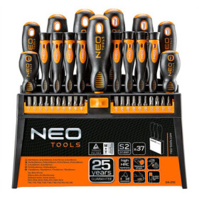 Neo Tools 04-210 Sada skrutkovačov s bitmi 37ks (04-210)