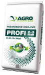 AGRO PROFI Trávnikové hnojivo 20-05-10+3MgO 20kg