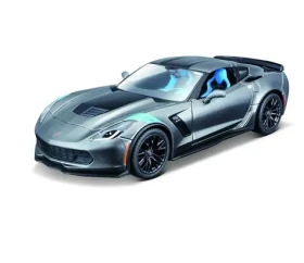 Maisto Chevrolet Corvette Grand Sport 2017 sivá