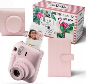 Fujifilm Instax Mini 12 Ružový - Sada