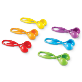 Learning Resources Learning Resources Stláčacie pinzety pre najmenších, 6 ks