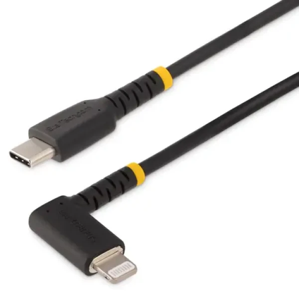 StarTech USB-C na Lightning kábel lomený čierna / Kábel / 1 m / 480 Mbit/s (RUSB2CLTMM1MR)