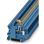 Feed-through terminal block UT 4-MT-P/P BU 3046265 Phoenix Contact; 3046265