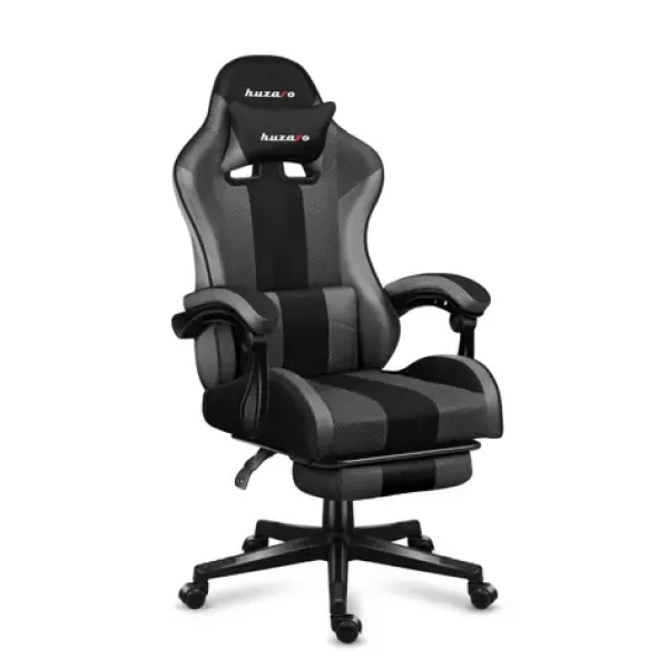 Huzaro Force 4.7 Mesh šedá / Herná stolička / nastaviteľná / nosnosť až 140 kg / látka sieťovina (HZ-FORCE 4.7 GREY MESH)