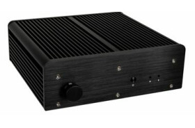 Akasa Fanless Pascal PX IP65 UCFF čierna / Mini ITX / IP65 / pre dosky Intel 8. generácie / bez ventilátora (A-NUC56-M1B)