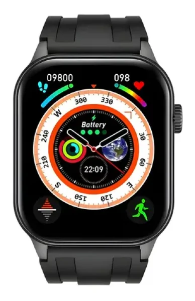 CARNEO Ventura HR+ Cellular 4G čierna / Chytré hodinky / 1,95 "/ IP67 / SUPER AMOLED / BT / nano SIM (8588009299806)