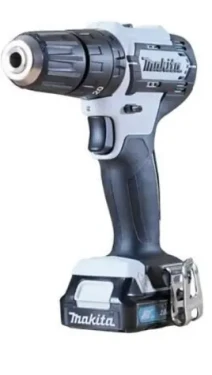 Makita HP333DSAW biela / Aku príklepová vŕtačka / Li- ION / 12V / 1.700 ot-min / 1x 2.0Ah / 1x nabíjačka DC10SB / kufor (HP333DSAW)