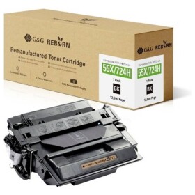 G&G Reborn remanufactured toner náhradný HP, Canon 55X čierna 12500 Seiten kompatibilná toner; 21223