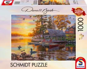 Schmidt Puzzle Lodenice s kanoe