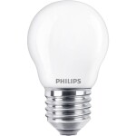 Philips Lighting 76347300 LED En.trieda 2021 F (A - G) E27 kvapkový tvar 4.3 W = 40 W teplá biela (Ø x d) 4.5 cm x 8 cm 1 ks; 76347300