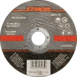 STHOR Rezný kotúč na kov 125x1,0x22 mm / Rezný kotúč / Priemer 125 mm / Hrúbka 1 mm