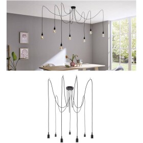 Paulmann Ketil 50390 závesné svietidlo LED E27 čierna; 50390