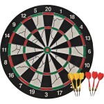 Terč 2v1 na šípky 43 cm