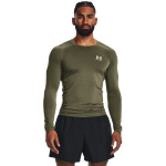 Tričko Under Armour HG Armour Comp LS Green XXXL