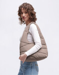 Got Bag Wavy Puffer Shoulder Bag oyster