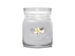 Yankee Candle Signature Smoked Vanilla amp; Cashmere stredný pohár 368g / doba horenia až: 50 h (5038581129549)