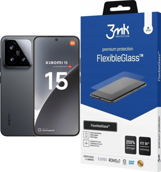 Xiaomi 15 5G 12/512GB Czarny (61265) + FlexibleGlass