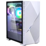 ZALMAN Z3 Iceberg biela / ATX / 2xUSB 3.0 + 1xUSB 2.0 / 2x120mm / bez zdroja / priehľadná bočnica (Z3 ICEBERG WHITE)
