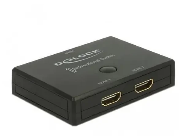 DeLock HDMI 2-1 / Obojsmerný prepínač / 4K / 60 Hz (18749)