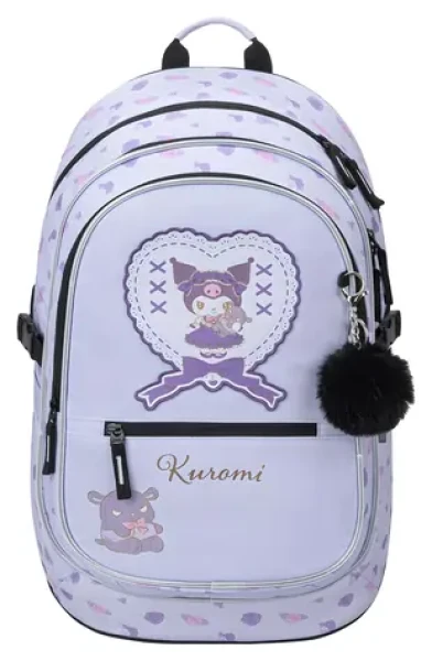 BAAGL Core Kuromi Sweet One GRS / Školský batoh / 25 l / 3 komory / od 3. triedy / vodeodolný