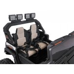 Mamido Elektrické autíčko Extreme Sport 4x4 s premenlivou veľkosťou čiernej