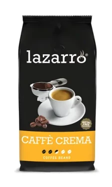 Lazarro Caffe Crema 1 kg / Zrnková káva / zmes Arabica a Robusta