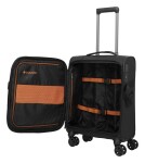 Malý textilný kufor Travelite Briize S Black