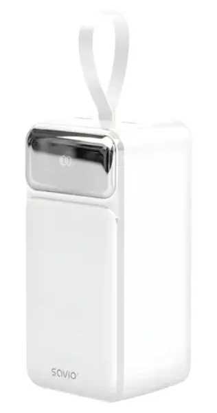 Savio BA-15 biela / Powerbanka / 50000 mAh (SAVBA-15)