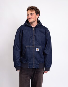 Carhartt WIP OG Active Jacket Blue rinsed XL