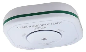 Olympia CI 200 biela / Detektor oxidu uhoľnatého / prepojiteľný / 85 dB / batéria AAA (6121)