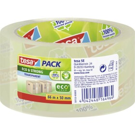 Tesa ECO & STRONG 58153-00000-00 baliace lepiaca páska TESAPACK® priehľadná (d x š) 66 m x 50 mm 1 ks; 58153-00000-00