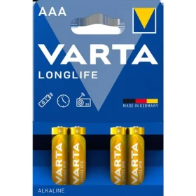Varta Longlife Batéria Micro AAA 4ks / 1.5V / alkalická / v blistri (486857)
