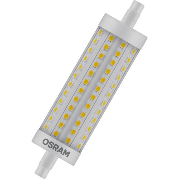 OSRAM HOMELIGHTING 4058075432673 LED En.trieda 2021 E (A - G) R7s valcovitý tvar 16 W = 125 W teplá biela (Ø x d) 29 mm x 118 mm 1 ks; 4058075432673