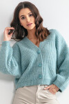 Fobya Cardigan F1158 Blue