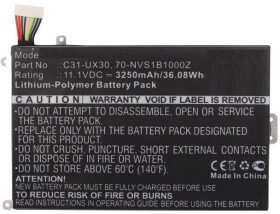 CoreParts Notebook Battery for Asus 36Wh