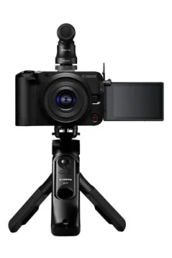 Canon EOS R50 V čierna + RF-S 14-30mm IS STM PZ / Vlogovací fotoaparát / APS-C / 4K / Dotykový LCD / Wi-Fi (6895C028)
