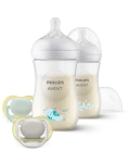Philips AVENT Novorodenecká sada Natural Response SCD837/11 / Dojčenská sada / fľaštička 260 ml / cumlík / cumlík