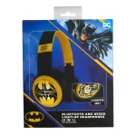 Lazerbuilt Batman / Bezdrôtové slúchadlá s LED podsvietením / Bluetooth 5.0 / mikrofón (HMBM-BTLI-BATMAN)