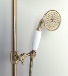 SAPHO - ANTEA sprchový stĺp s termostatickou batériou, bronz SET046