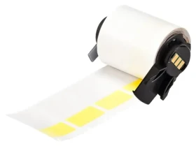 BRADY Samolaminujúce vinylové štítky žlté / Štítky do tlačiarne / Vinyl / pre M610 / 25,4 × 38,1 mm / 250 ks/rola (M6-31-427-YL)