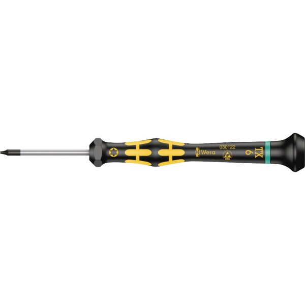 Wera 1567 ESD skrutkovač Torx Veľkosť skrutkovača T 6 Dĺžka drieku: 40 mm; 05030122001